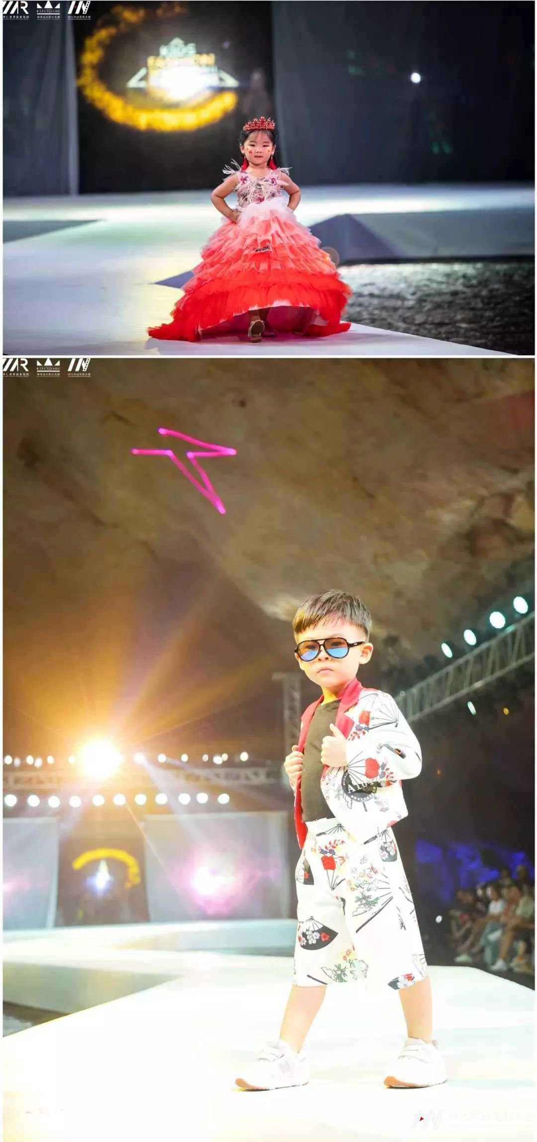 告别纯T台走秀竞赛,为童模提供更大的展示空间。(图12) 告别纯T台走秀竞赛,为童模提供更大的展示空间。(图12)