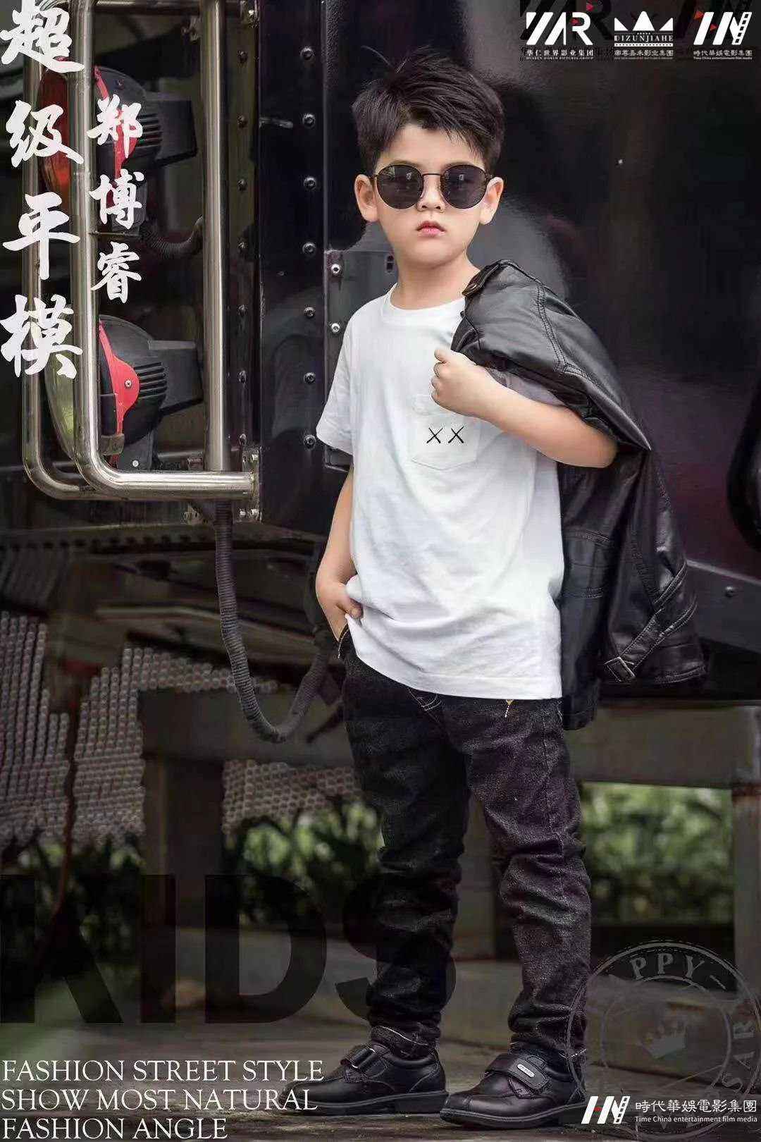 郑博睿｜国潮汉服大赛广东省少儿模特(图3)