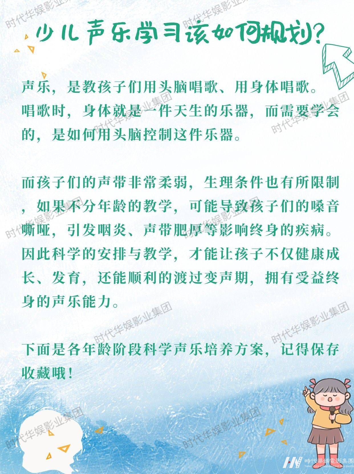 少儿声乐学习该如何规划？黄金时间表家长快来了解 (图2)