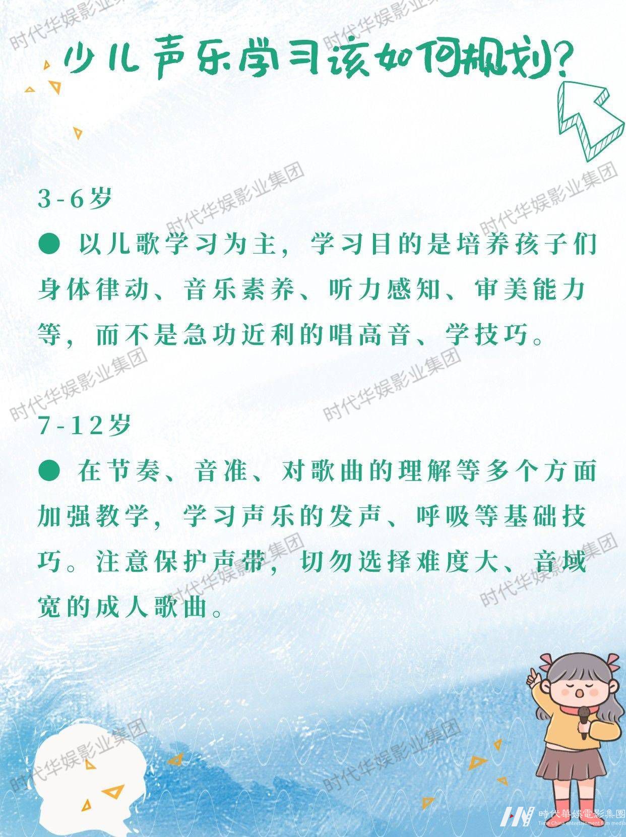 少儿声乐学习该如何规划？黄金时间表家长快来了解 (图3)