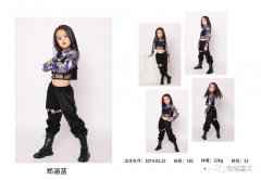 儿童模卡casting精选 | 潮酷时尚·JENNIE感女孩郑涵菡