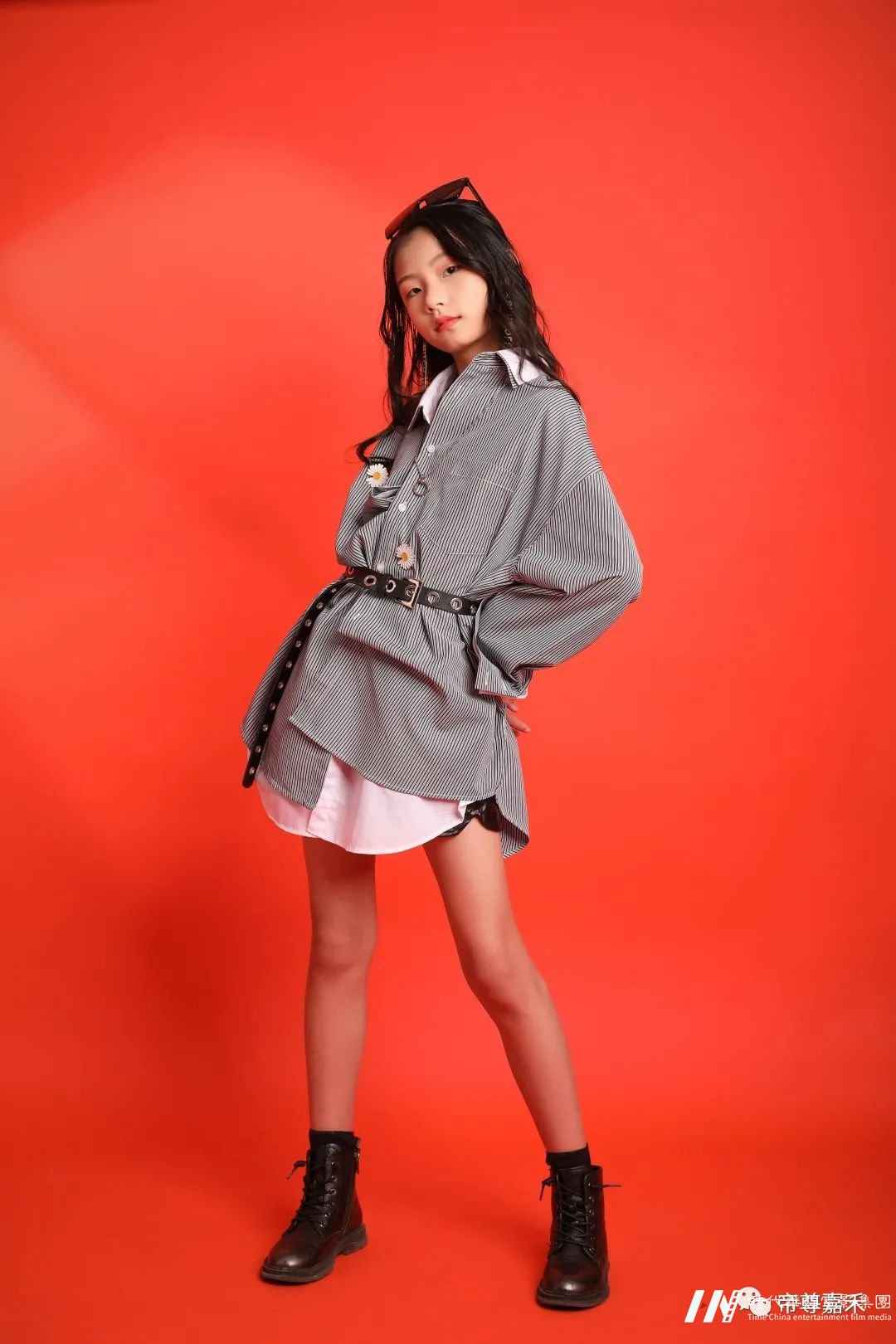 儿童模卡casting精选 | 礼服风尚·甜美气质黄诗涵(图4) 图片