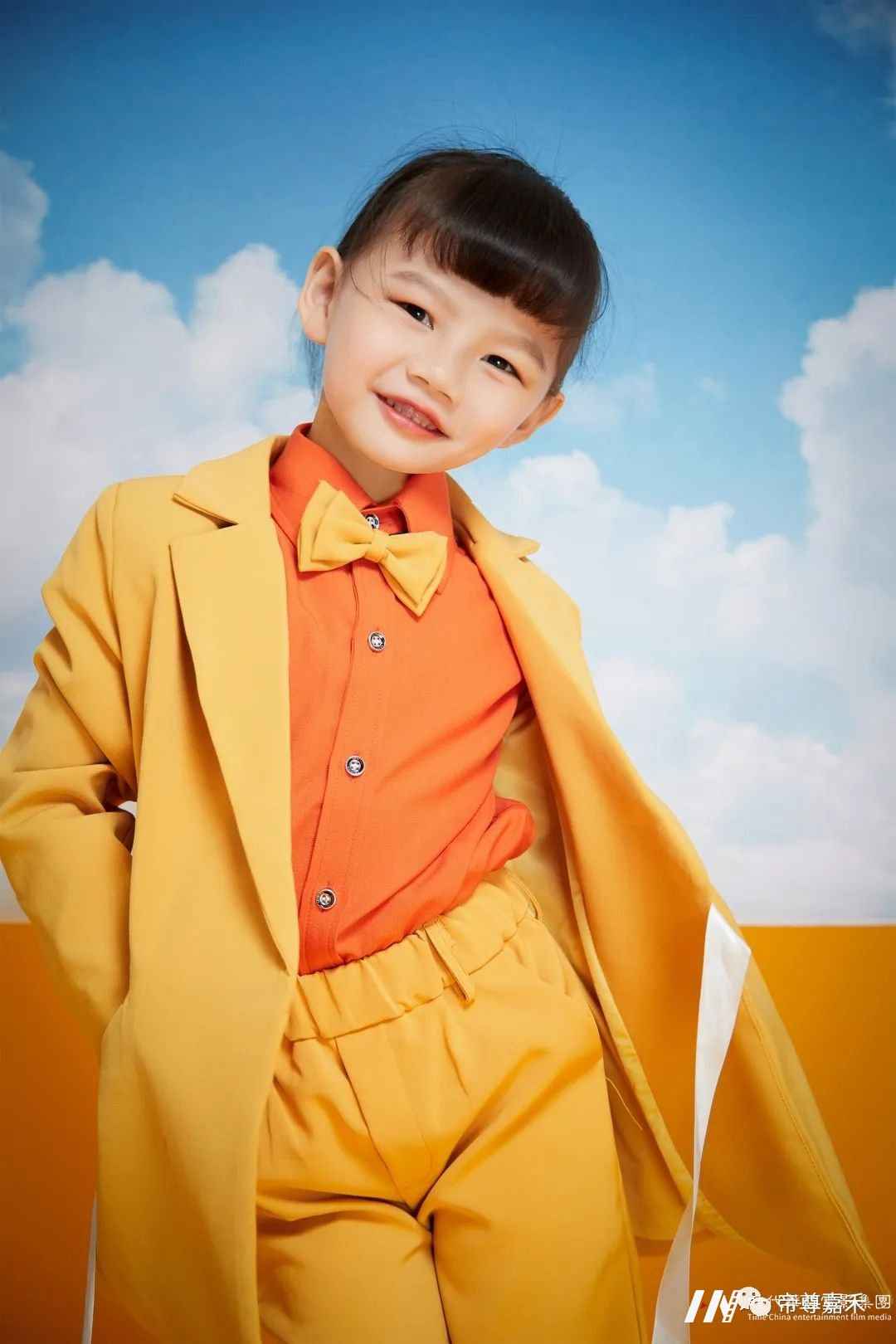 儿童模卡casting精选 | 时尚撞色·鬼马少女张可馨(图4) 图片