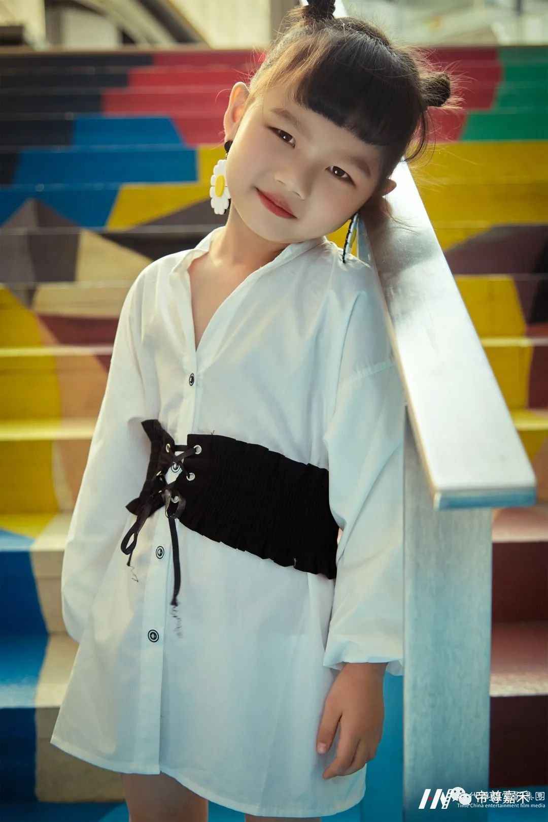 儿童模卡casting精选 | 时尚撞色·鬼马少女张可馨(图7) 图片