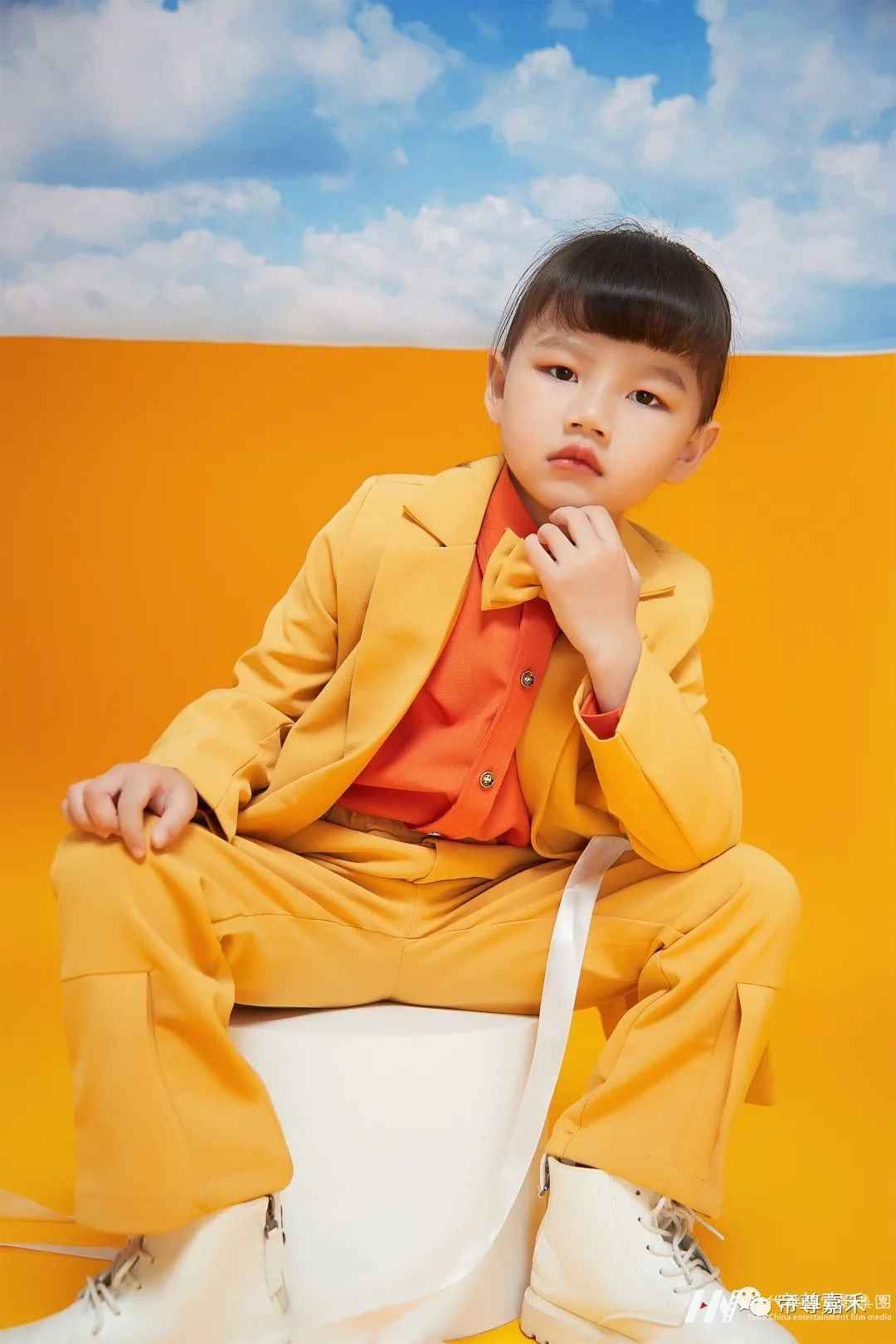 儿童模卡casting精选 | 时尚撞色·鬼马少女张可馨(图3) 图片